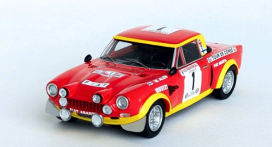 Fiat 124 Abarth, Tour de Corse, 1974, #1