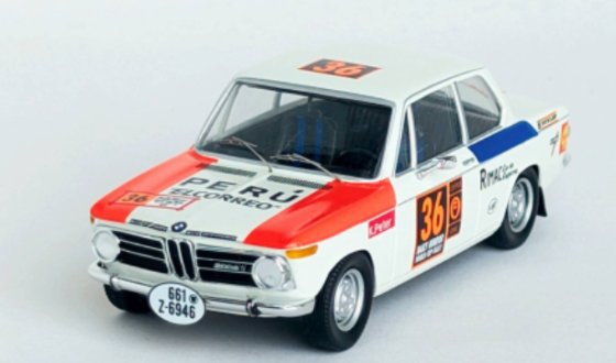 BMW 2002 Ti, Rally London - Mexiko, 1970, #36