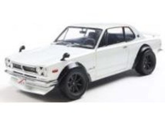 NISSAN - SKYLINE (C10) HAKOSUKA WORKS 1970 - PEARL WHITE