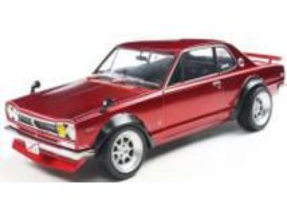 NISSAN - SKYLINE (C10) HAKOSUKA WORKS 1970 - RED MET
