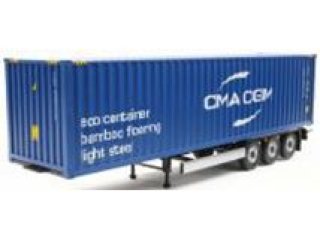 Solido 1/24 Remorque porte-conteneur CMA CGM