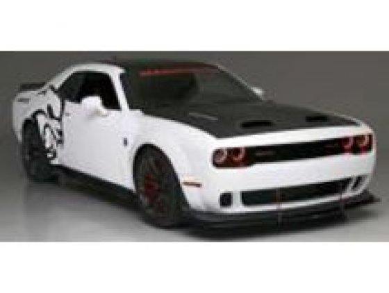 DODGE - CHALLENGER SRT HELLCAT COUPE 2020 - WHITE BLACK
