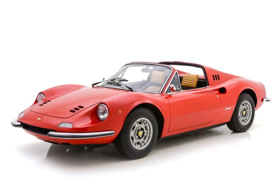Ferrari Dino 246 GTS 1972 Rosso Corsa 322 - Beige interior