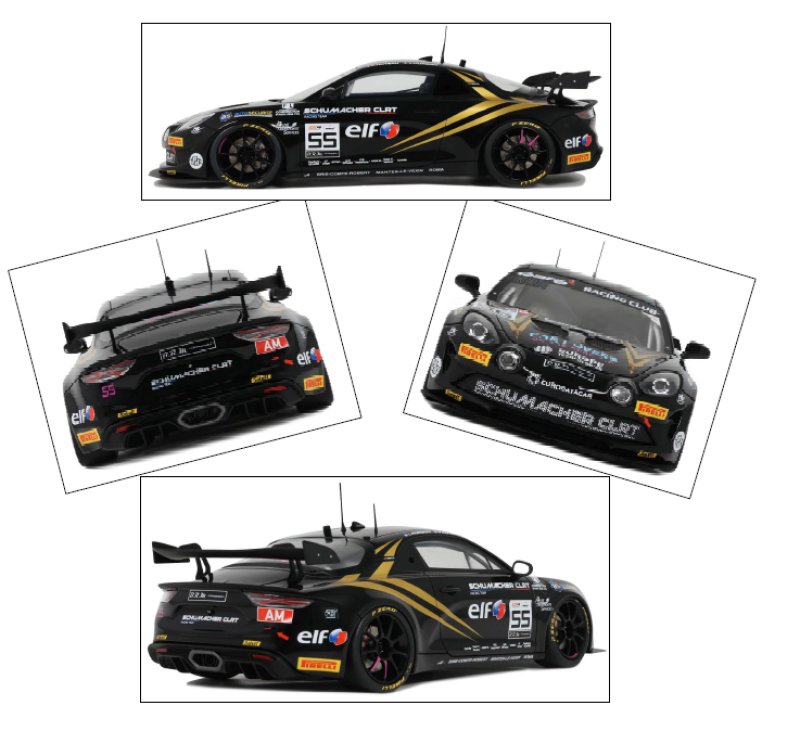 ALPINE A110 GT4 EVO BLACK P. HUTEAU/ L. HURGON GT4 EUROPEAN SERIES 2024