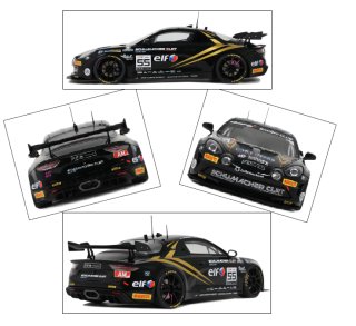 ALPINE A110 GT4 EVO BLACK P. HUTEAU/ L. HURGON GT4 EUROPEAN SERIES 2024