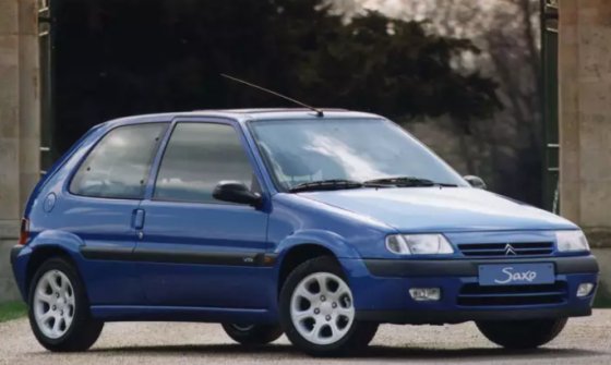 Citroën Saxo VTS 1996 Poseidon Blue