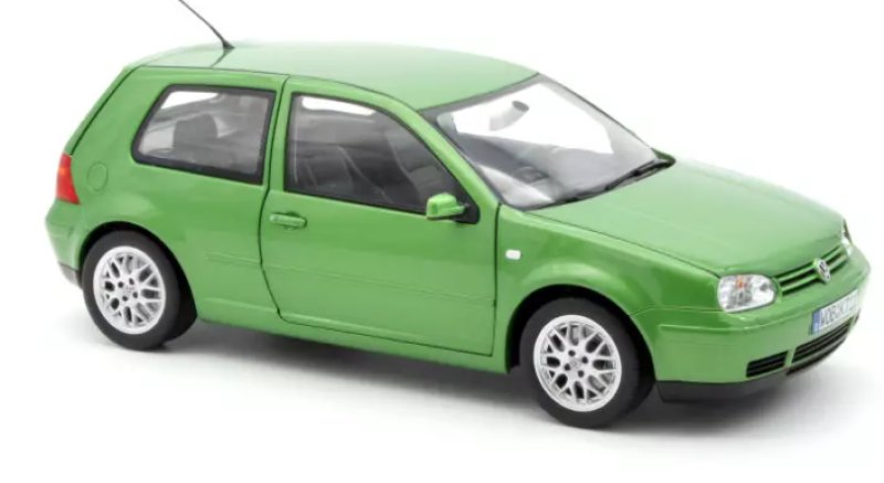 VW Golf GTI 1998 Cosmic Green metallic