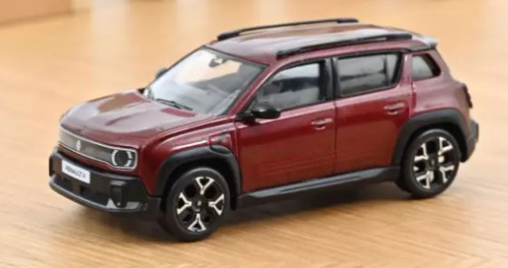 Renault 4 E-Tech Electric 2025 Carmin Red