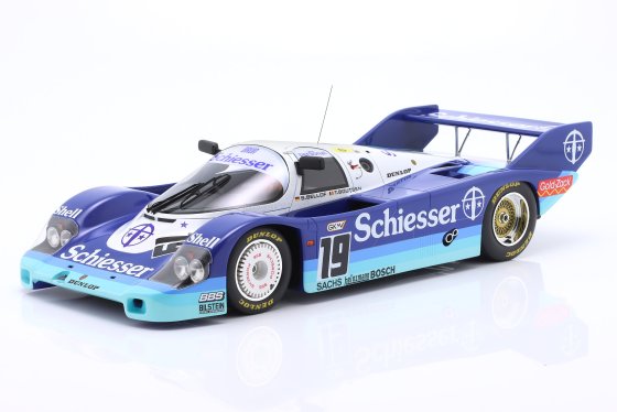 PORSCHE - 956B 2.6L TURBO TEAM BRUN MOTORSPORT N 19 1000km SPA 1985 STEFAN BELLOF - THIERRY BOUTSEN