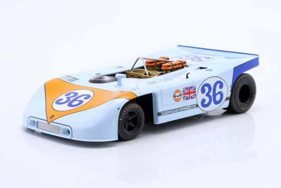 PORSCHE - 908/03 SPIDER TEAM JOHN WYER AUTOMOTIVE ENGINEERING GULF N 36 TARGA FLORIO 1970 RICHARD ATTWOOD - BJORN WALDEGAARD