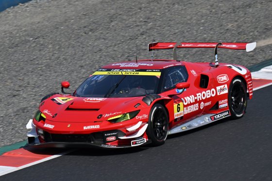 Ferrari 296 GT3 UNI-ROBO BLUEGRASS FERRARI VELOREX No.6 GT300 Super GT 2025