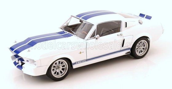 FORD USA - MUSTANG SHELBY GT500 ELEANOR COUPE 1967 - WHITE BLUE