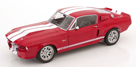 FORD USA - MUSTANG SHELBY GT500 ELEANOR COUPE 1967 - RED WHITE