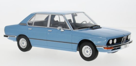 BMW 5 serie  (E12), hellbleu, 1973