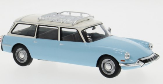 Citroen ID 19 Break, hellblauw/wit, 1960