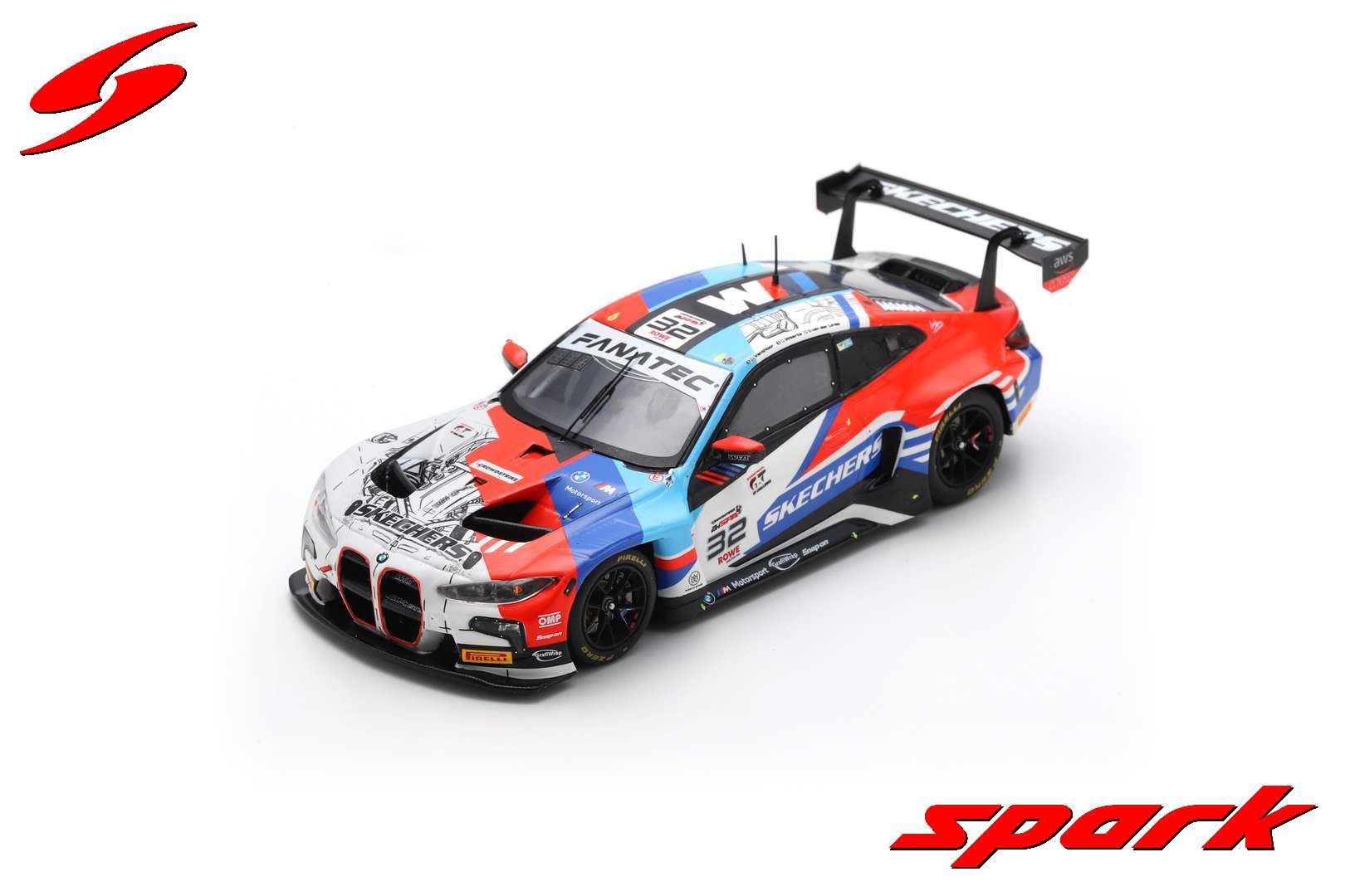 BMW M4 GT3 N°32 Team WRT 3rd 24H Spa 2024 D. Vant