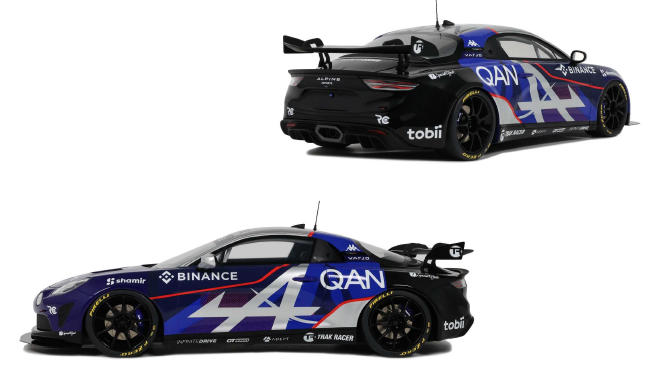 ALPINE A110 GT4 EVO BLUE ALPINE ESPORTS SERIES 202