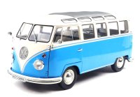 VOLKSWAGEN - T1 SAMBA MINIBUS 1962 - LIGHT BLUE WHITE