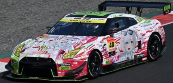 NISSAN GT-R N°48 Datsumou K's Frontier GO & FUN NekoNeko NILZZ RACING GT300 SUPER GT 2025
