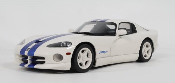 DODGE VIPER GTS WHITE 1996