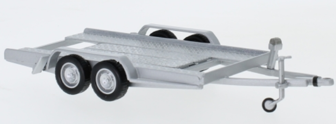 Trailer , autotrailer, aanhanger /  schaal 1/43