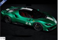 Ferrari 296 Speciale showcar Verde Nürburgring met livery