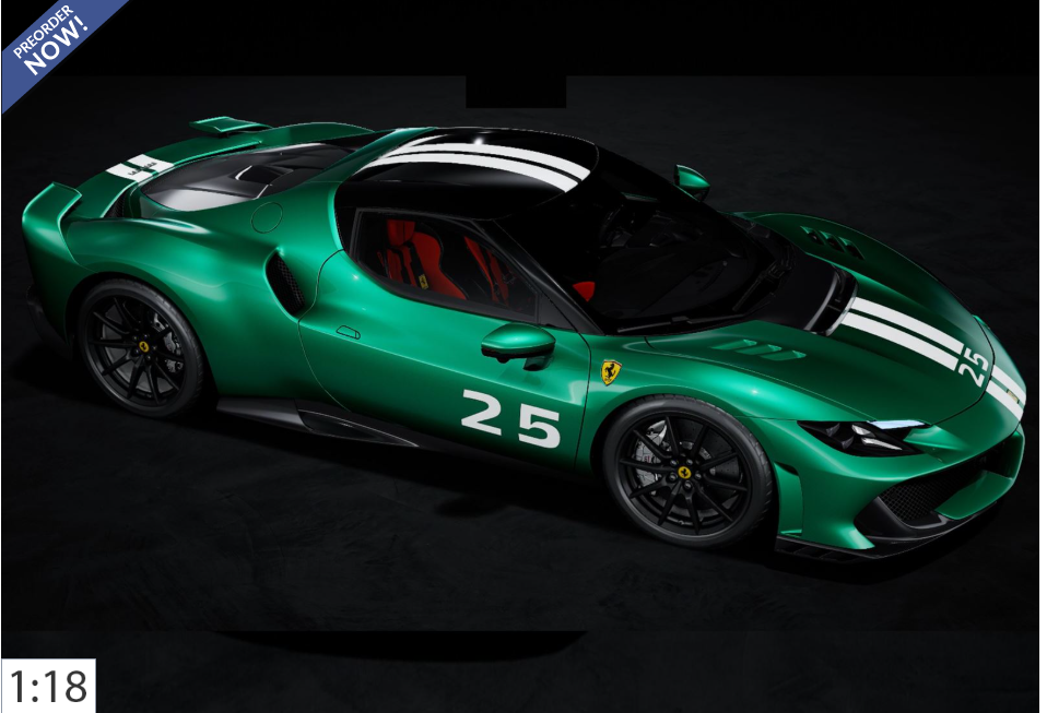 Ferrari 296 Speciale showcar Verde Nürburgring me