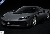 Ferrari 296 Speciale Silverstone Grey Mat