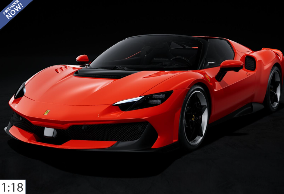 Ferrari 296 Speciale A showcar Rosso Dino