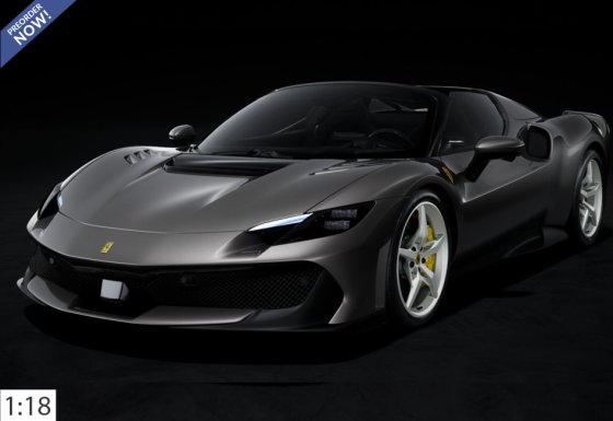 Ferrari 296 Speciale A Grigio Ferro