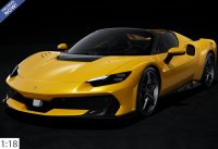 Ferrari 296 Speciale A Giallo Tristrato