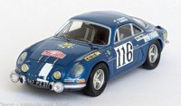 Alpine A110, Rally Monte Carlo, 1971, #116