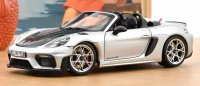 Porsche 718 Spyder RS w/ Weissach Pack 2023 GT-Silvermetallic