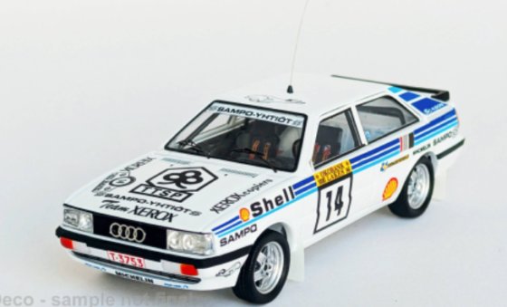 Audi quattro, 1000 Lakes Rally, 1986, #14,L.Lampi/P.Kuukkala