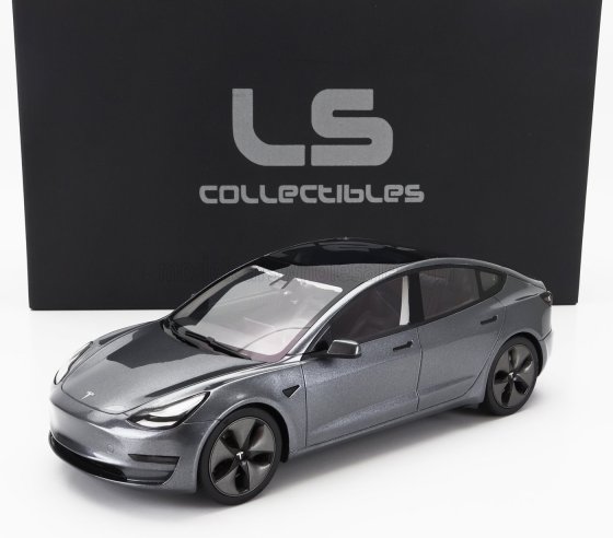 TESLA - MODEL 3 2021 - MIDNIGHT SILVER MET