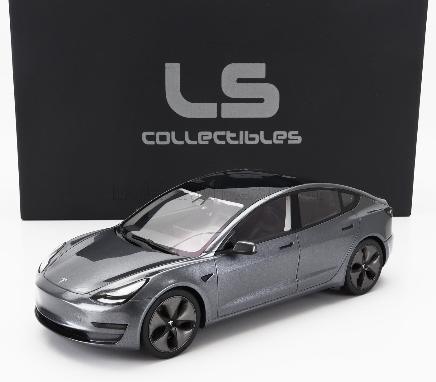 TESLA - MODEL 3 2021 - MIDNIGHT SILVER MET