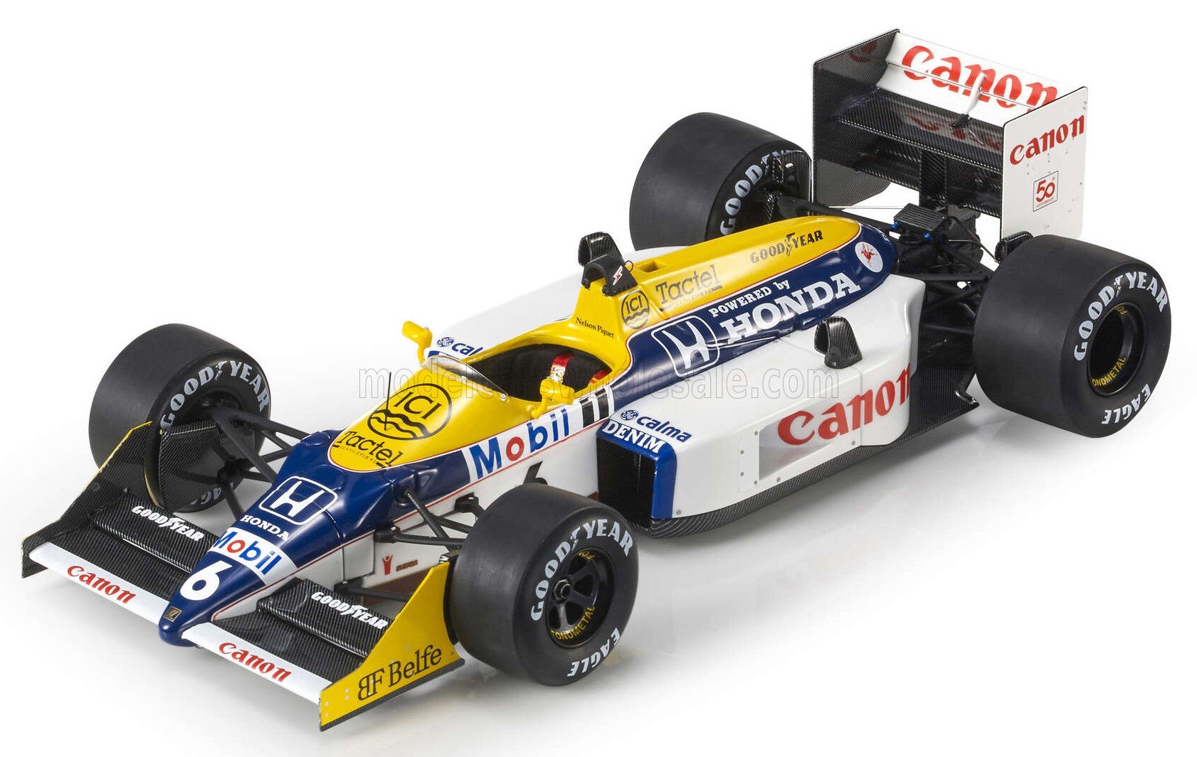 WILLIAMS - F1 FW11B HONDA N 6 WORLD CHAMPION WINNE