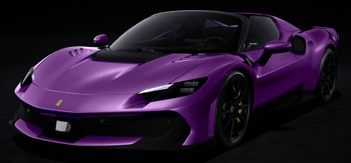 FERRARI - 296 SPECIALE A SPIDER OPEN 2025 - VIOLA 