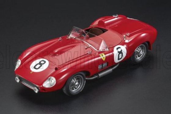 FERRARI - 315S 3.8L V12 SPIDER TEAM SCUDERIA FERRARI N 8 5th 24h LE MANS 1957 STUART LEWIS EVANS - MARTINO SEVERI