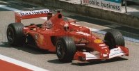 FERRARI - F1 F2001 N 1 WORLD CHAMPION WINNER BELGIUM SPA GP (with pilot driver) 2001 MICHAEL SCHUMACHER