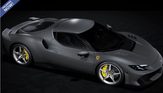Ferrari 296 Speciale Grigio Silverstone Opaco