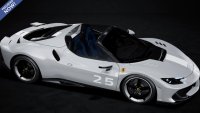 Ferrari 296 Speciale A Grigio Squalo con striscia