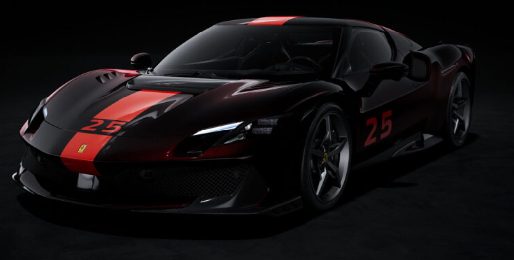 FERRARI 296 SPECIALENero Purosangue with Livery