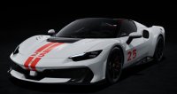Ferrari 296 Speciale A - BIANCO ARTICO WITH LIVERY