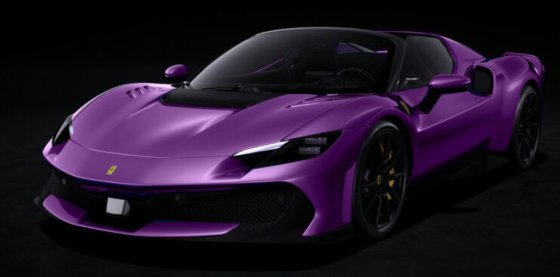 Ferrari 296 Speciale A - VIOLA HONGKONG