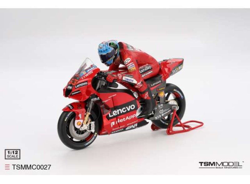 Ducati Desmosedici GP22 #63 modèle réduit 1/12 par TrueScale