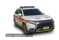 MITSUBISHI - OUTLANDER FIRE ENGINE QUEENSLAND 2019