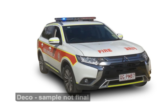 MITSUBISHI - OUTLANDER FIRE ENGINE QUEENSLAND 2019