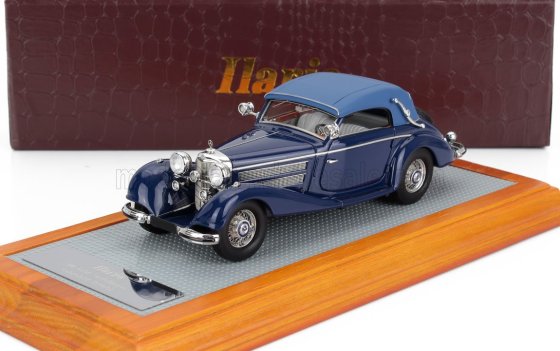 MERCEDES BENZ - 540K sn154081 SINDELFINGEN CABRIOLET A CLOSED 1936 - 2 TONE BLUE