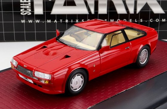 ASTON MARTIN - V8 ZAGATO 1986 - Rouge